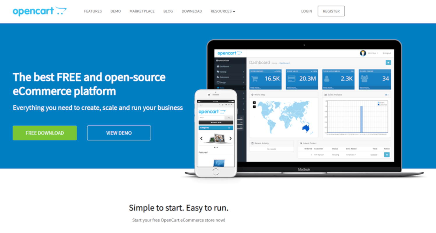 opencart-ecommerce