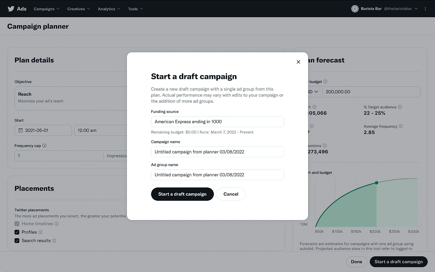 Twitter Campaign Planner 2